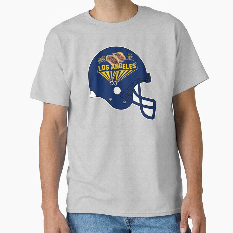 Los Angeles French Dip Helmet Classic T-Shirt