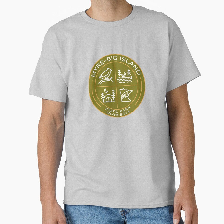 Myre-Big Island State Park Heraldic Logo Classic T-Shirt