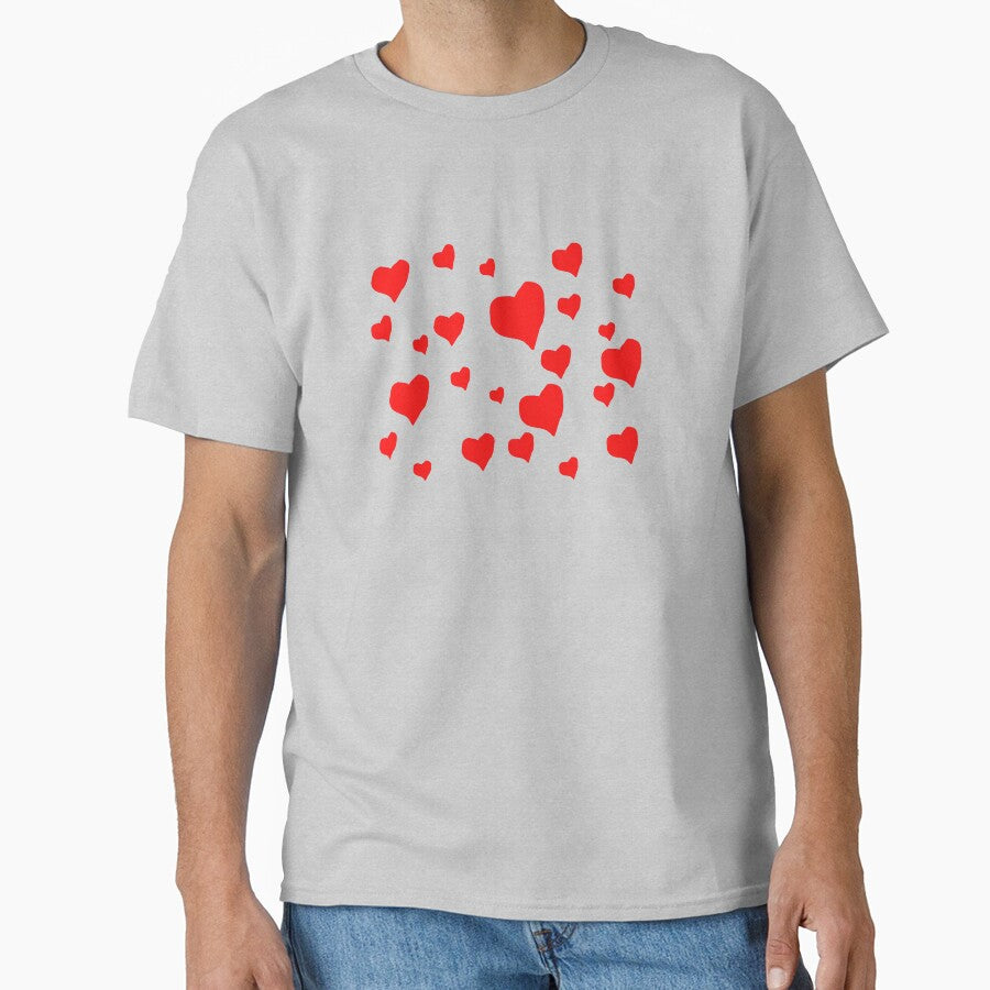 Adorable Hearts Design The Perfect Valentines Gift Classic T Shirt