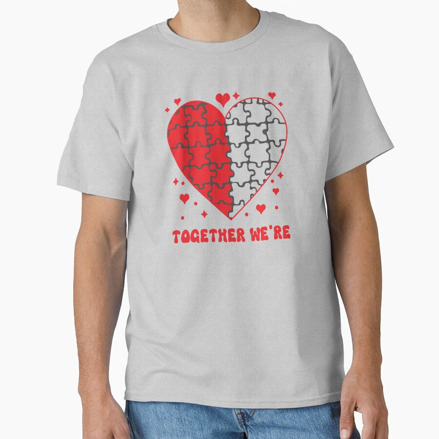 D1 Together Were Completing Our Heart Classic T Shirt