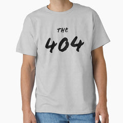 Atlanta Georgia Area Code The 404 In Black Print Classic T Shirt