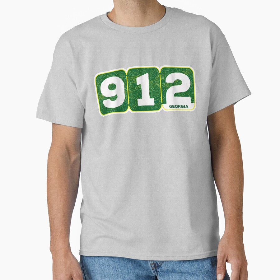 Area Code 912 Classic T Shirt