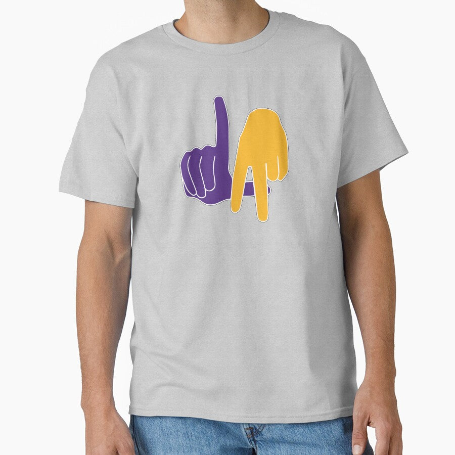 LA Lakers hand sign Classic T-Shirt