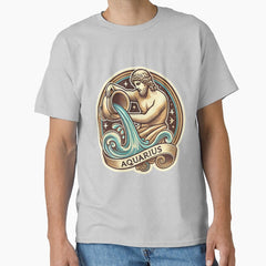 Aquarius Vintage Classic T Shirt