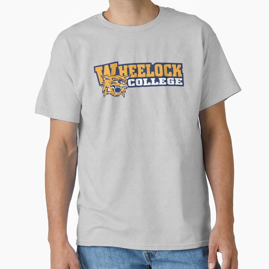 Wheelock College Wildcats Wheelock College Logo Classic T Shirt
