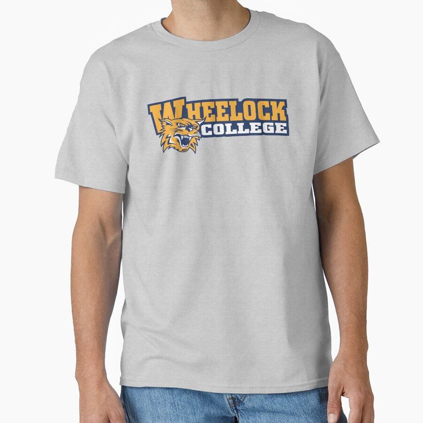 Wheelock College Wildcats Wheelock College Logo Classic T Shirt
