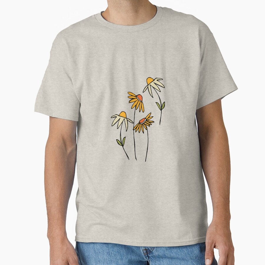 Wild floral Ivory Classic T-Shirt