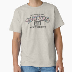 Teenage Mutant Ninja Turtles Flower Turtles Logo Classic T-Shirt