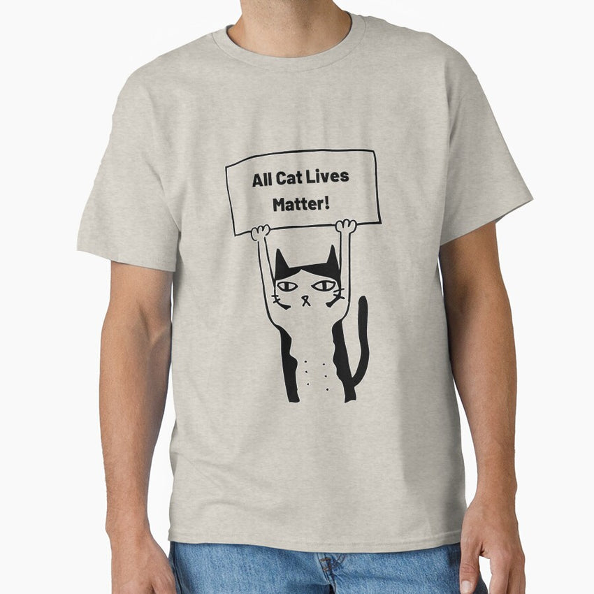 All Cat Lives Matter! Funny Cat Essential T Shirt Classic T-Shirt
