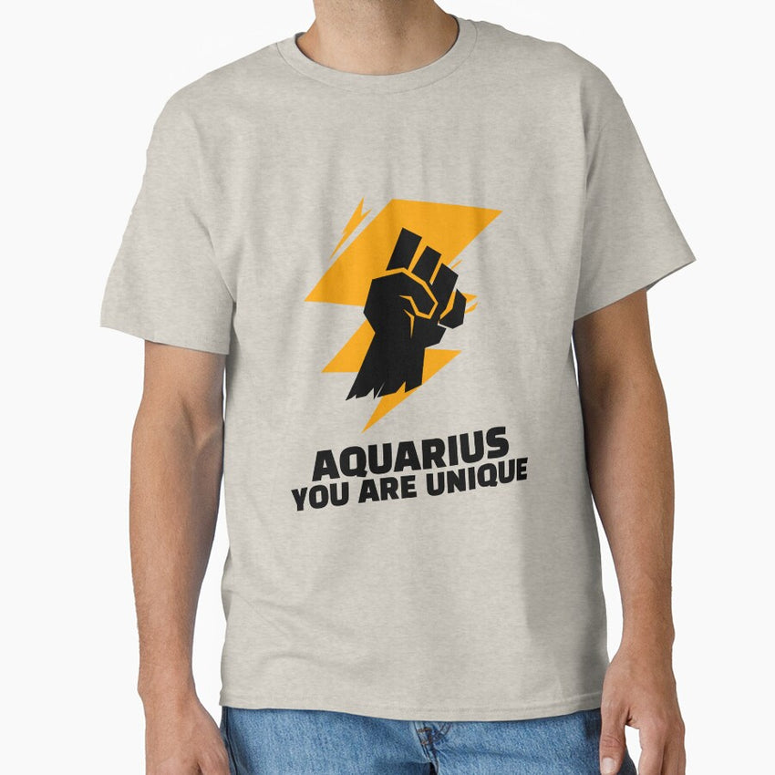 Aquarius You Are Unique Classic T-Shirt