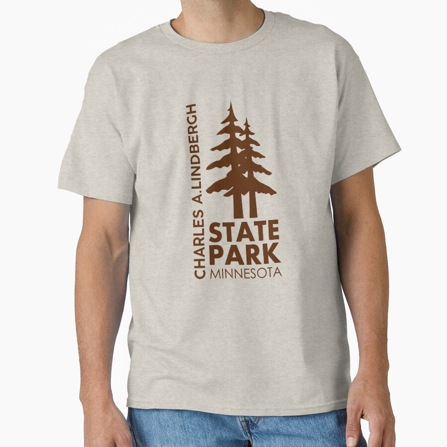 Charles Alindbergh State Park Minnesota Pines Classic T Shirt