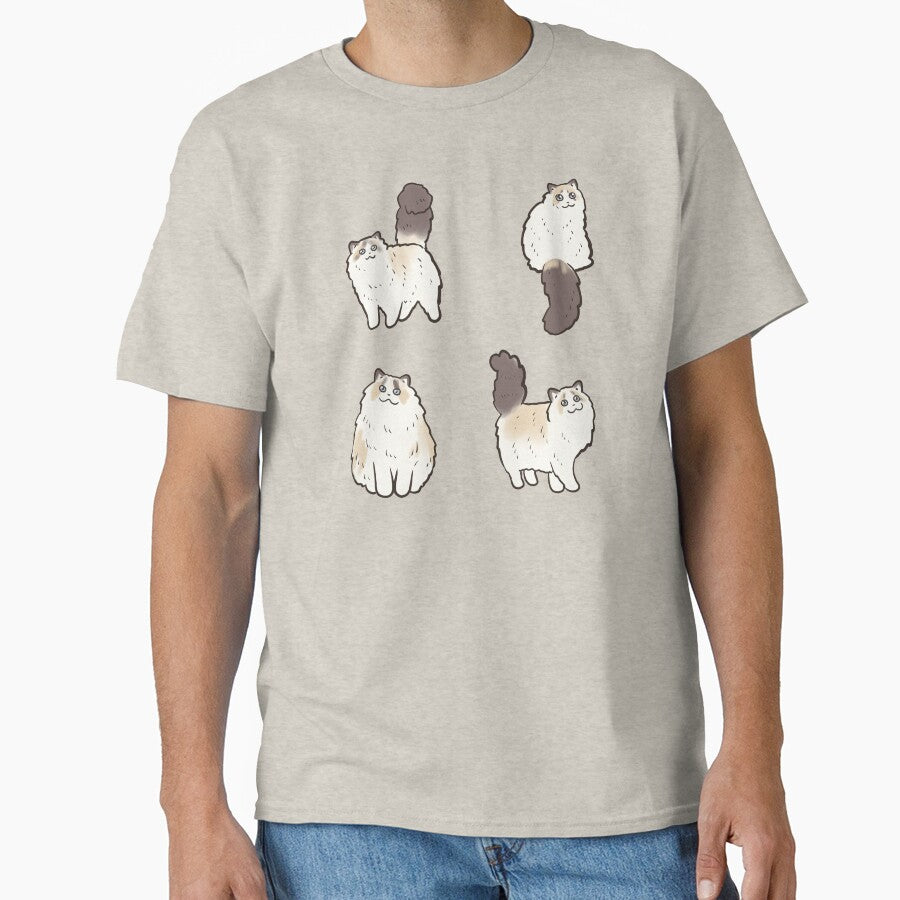 ragdoll cat pack Classic T-Shirt