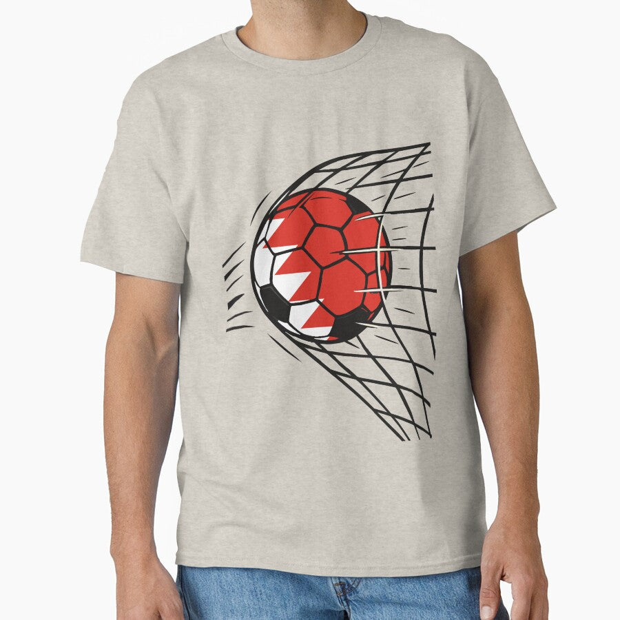 Bahraini Flag Soccer Classic T-Shirt