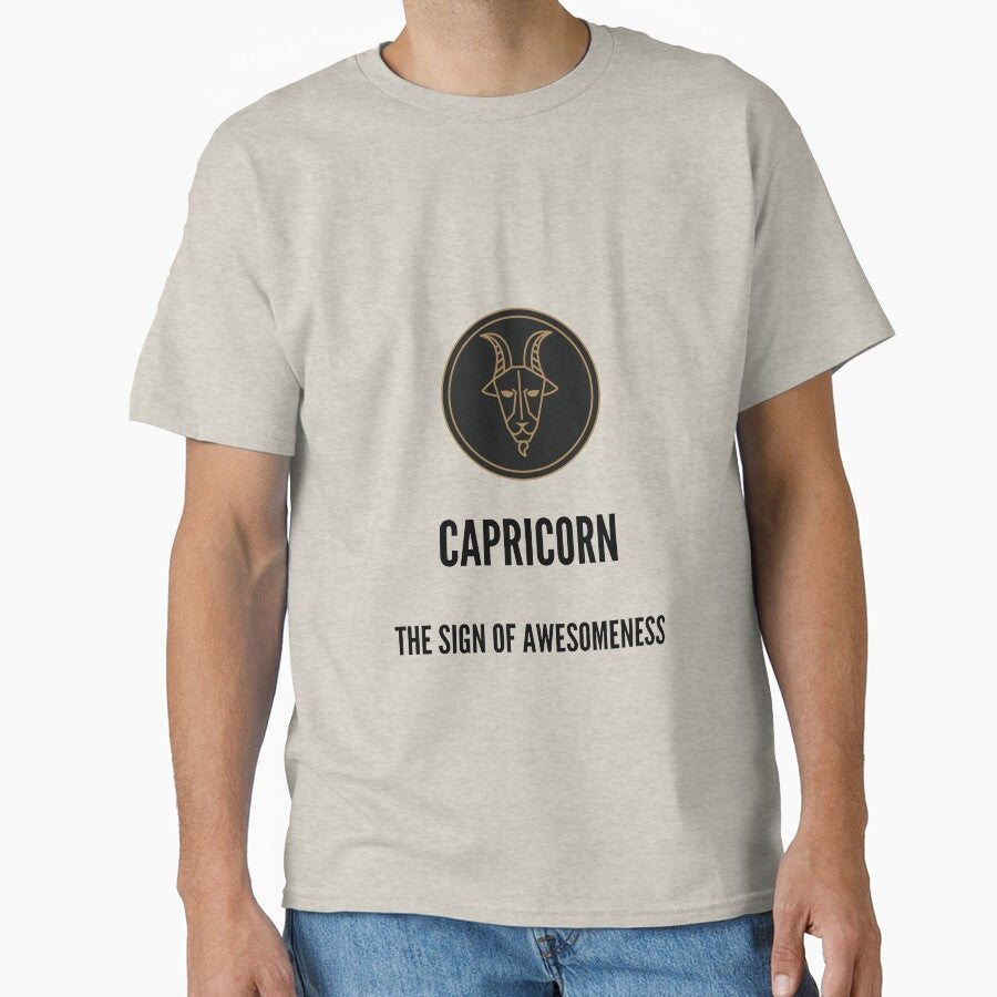 A ZODIAC SIGN TEST-CAPRICORN Classic T-Shirt