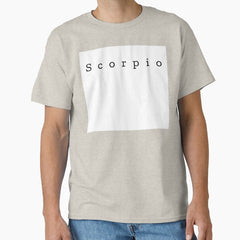 Simple Zodiac Sign - Scorpio Classic T-Shirt
