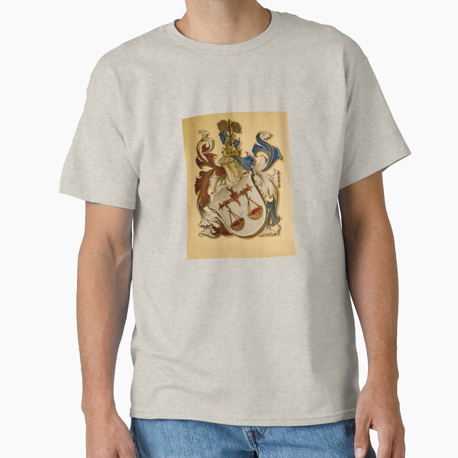 Medieval Zodiac Libra Classic T-Shirt