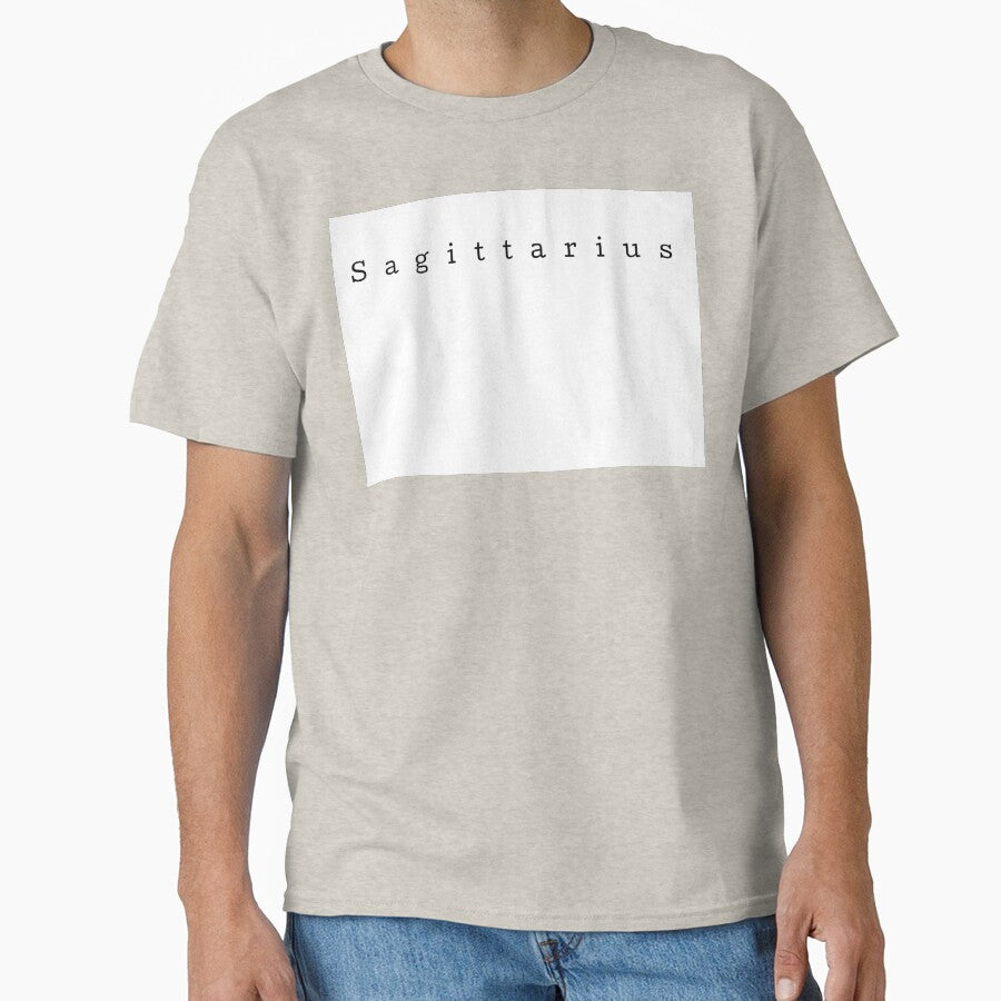 Simple Zodiac Sign - Sagittarius Classic T-Shirt