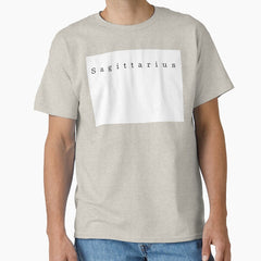Simple Zodiac Sign - Sagittarius Classic T-Shirt