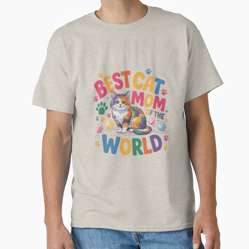Best Cat Mom of the World Classic T-Shirt