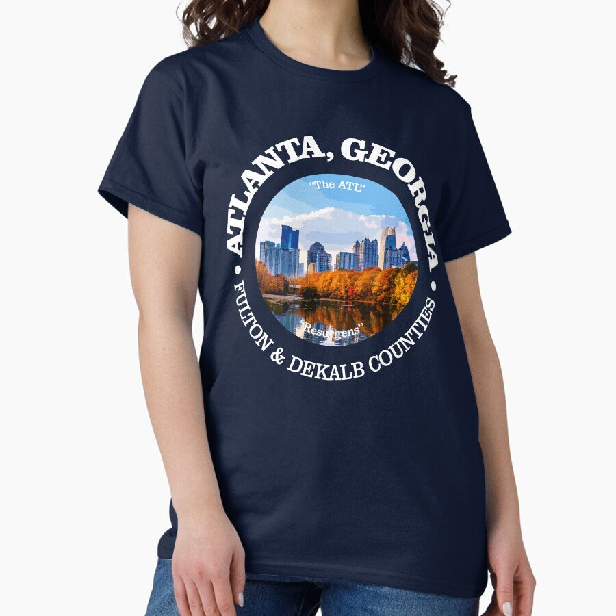 Atlanta Cities Classic T Shirt