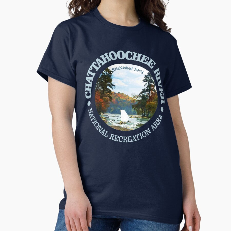 Chattahoochee River National Recreation Area Nra Classic T Shirt