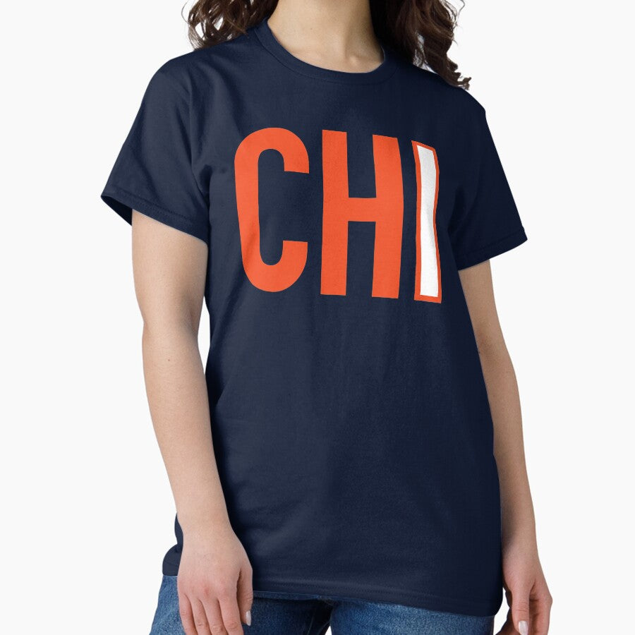 CH1 Bears Fields Orange Classic T-Shirt