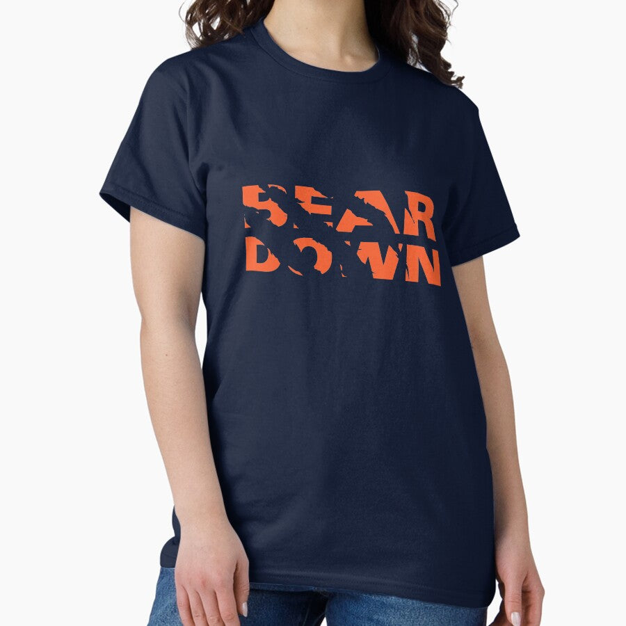 Chicago Bears - Bear Down - Claw Tear Classic T-Shirt
