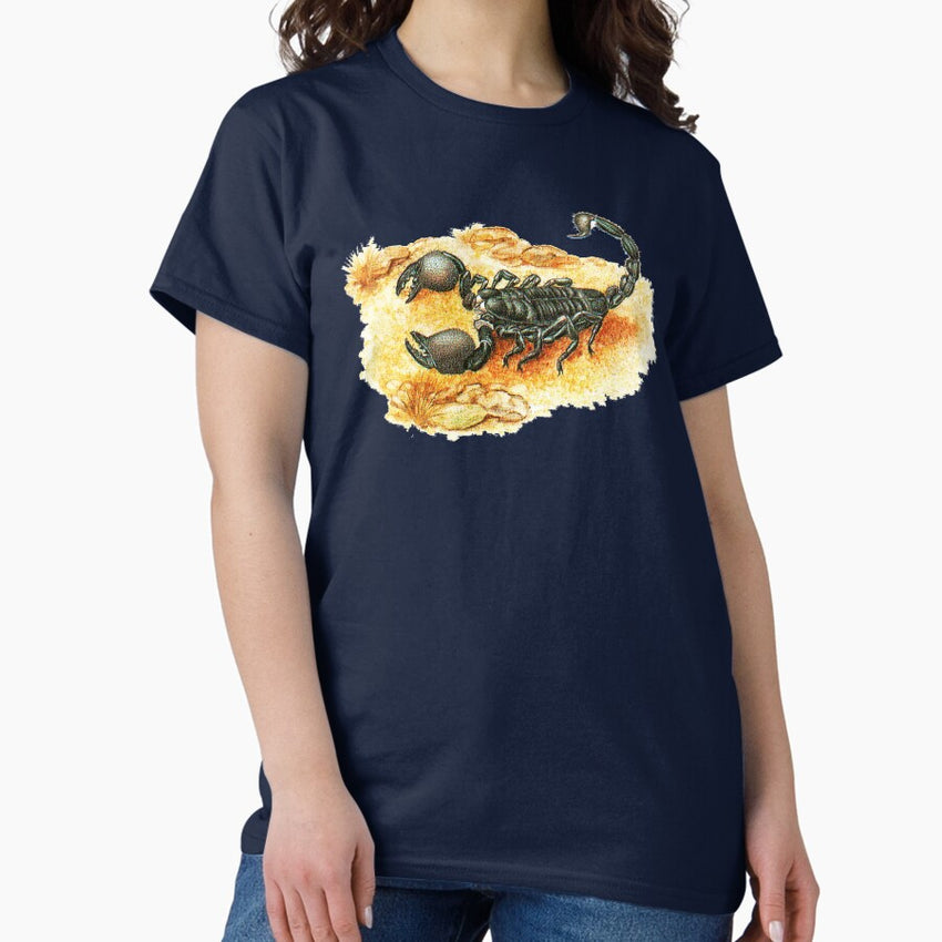 Scorpio and Night Sky Classic T-Shirt