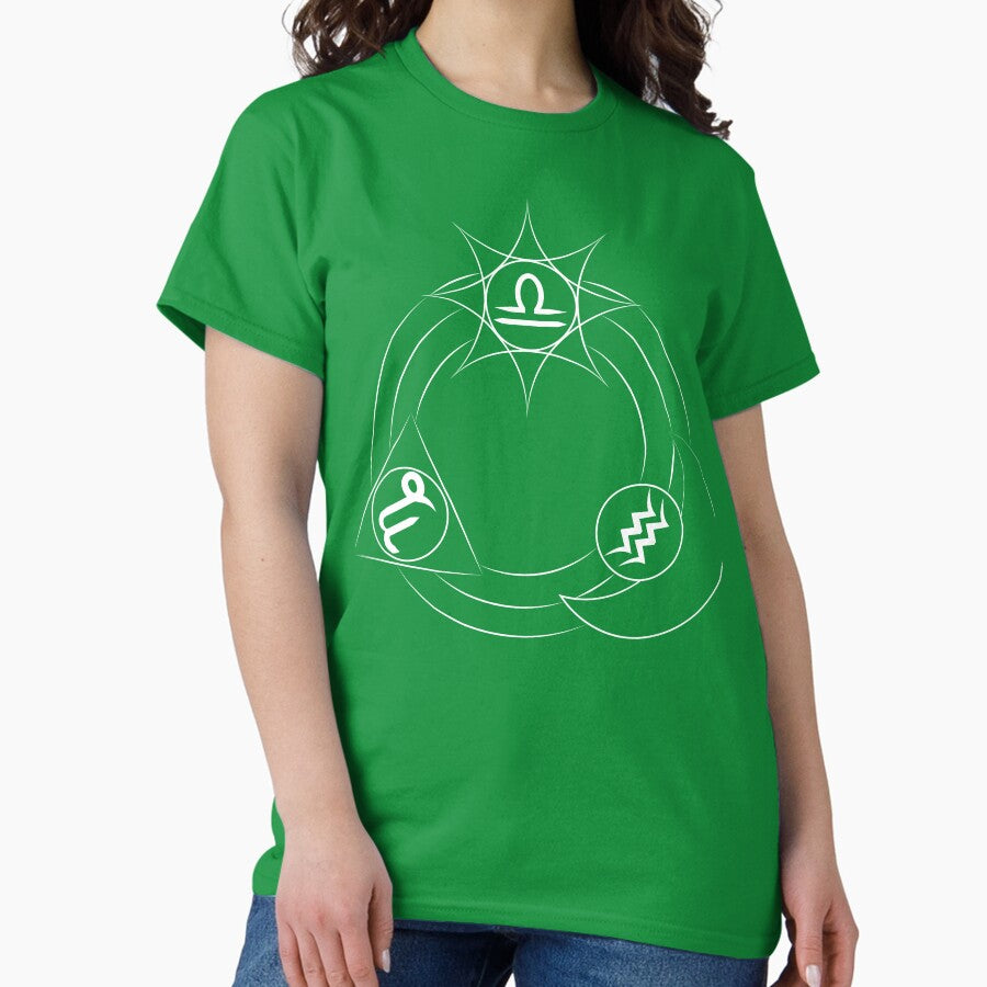 Libra Aquarius Capricorn Classic T-Shirt