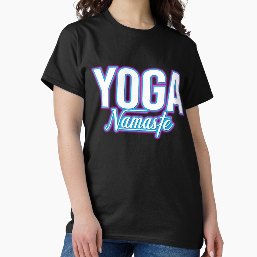 Awesome Design For All Who Love Yoga Classic T Shirt
