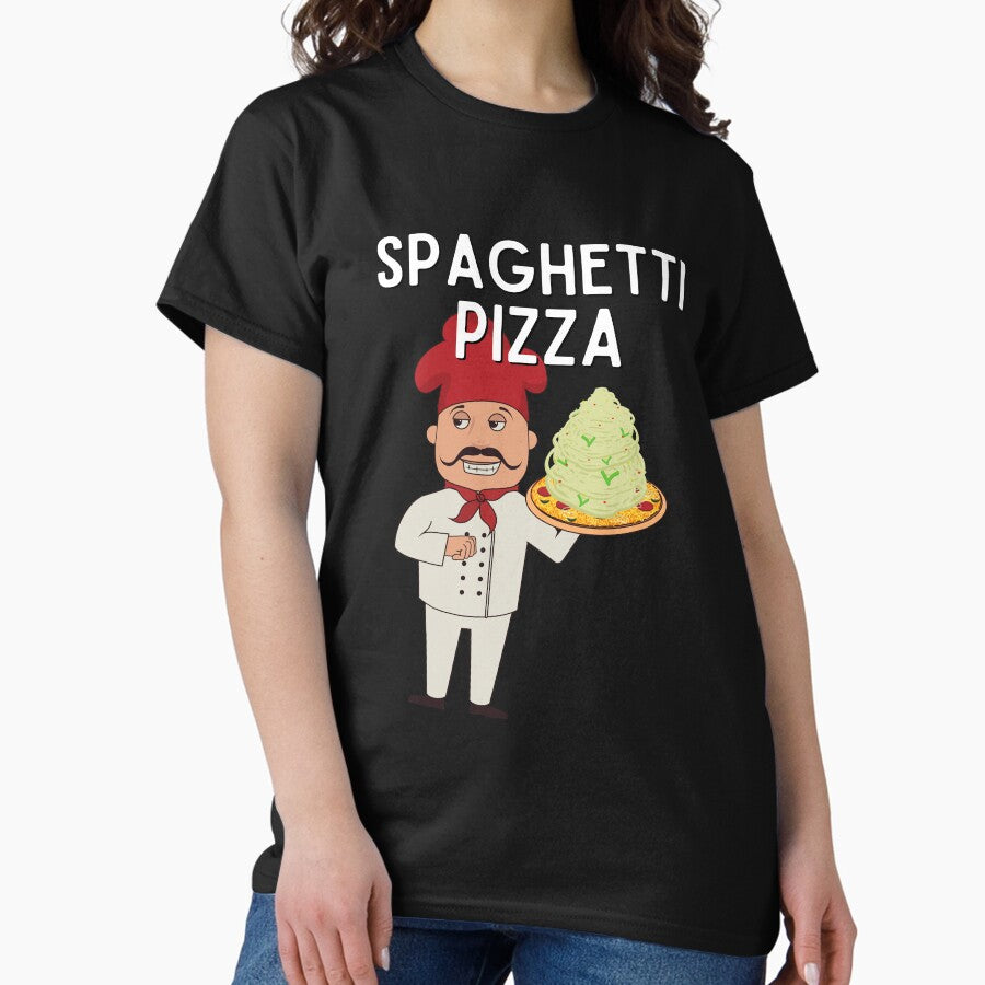 Italians - Spaghetti Pasta Pizza Chef Red Hat Classic T-Shirt