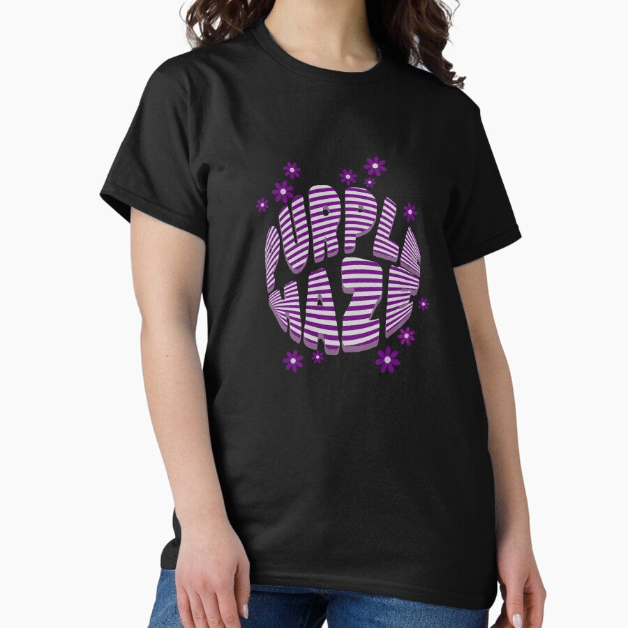 Purple Haze Purple Stripe Classic T-Shirt