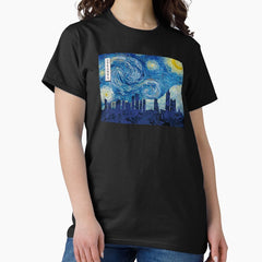 Atlanta Van Gogh Starry Night Classic T-Shirt