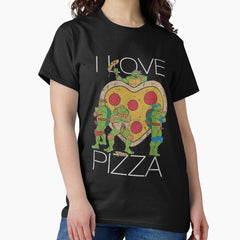 Pizza My Heart Graphic Classic T-Shirt