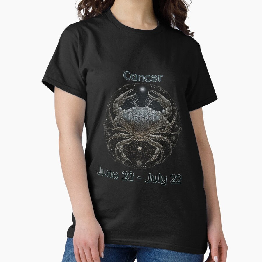 Zodiac, Cancer, Zodiac Sign, Cancer Sign Classic T-Shirt