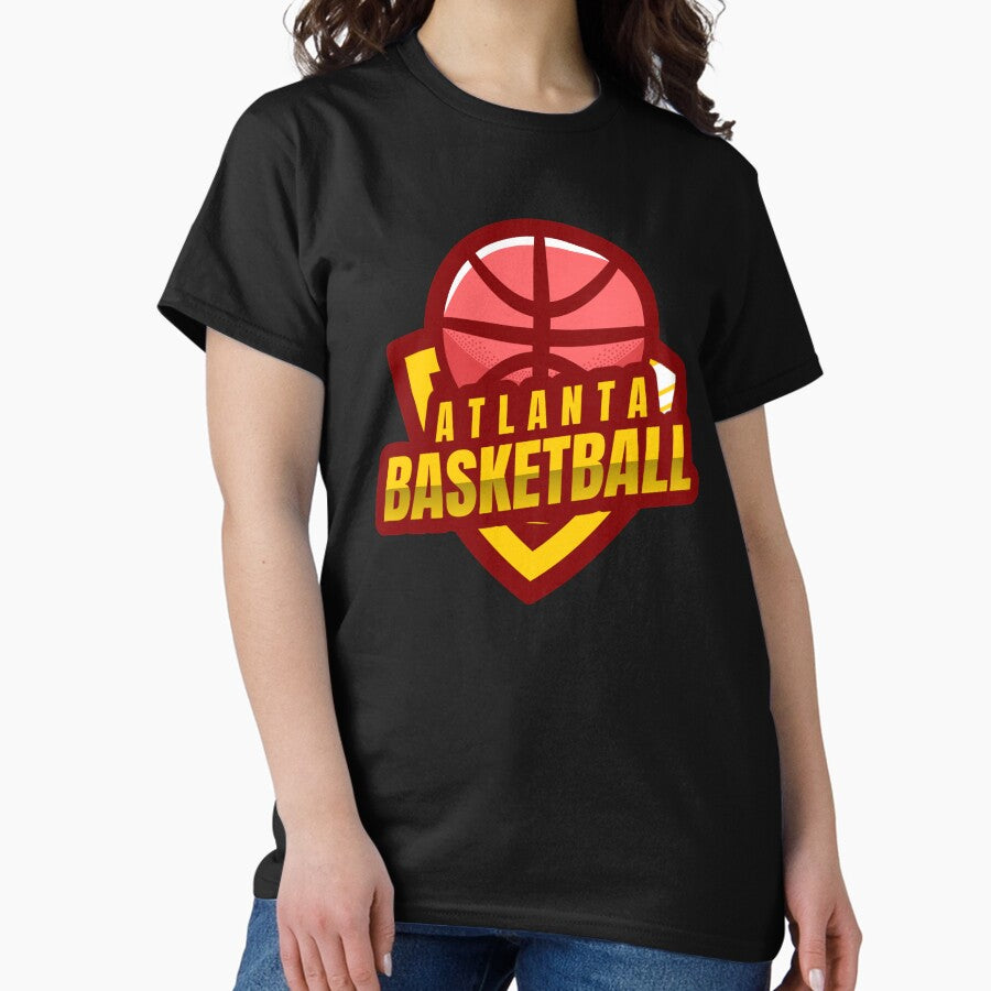 Atlanta Ga Basketball Fans Classic T Shirt