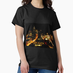 Atlanta, Georgia, USA, Travel Print Classic T-Shirt