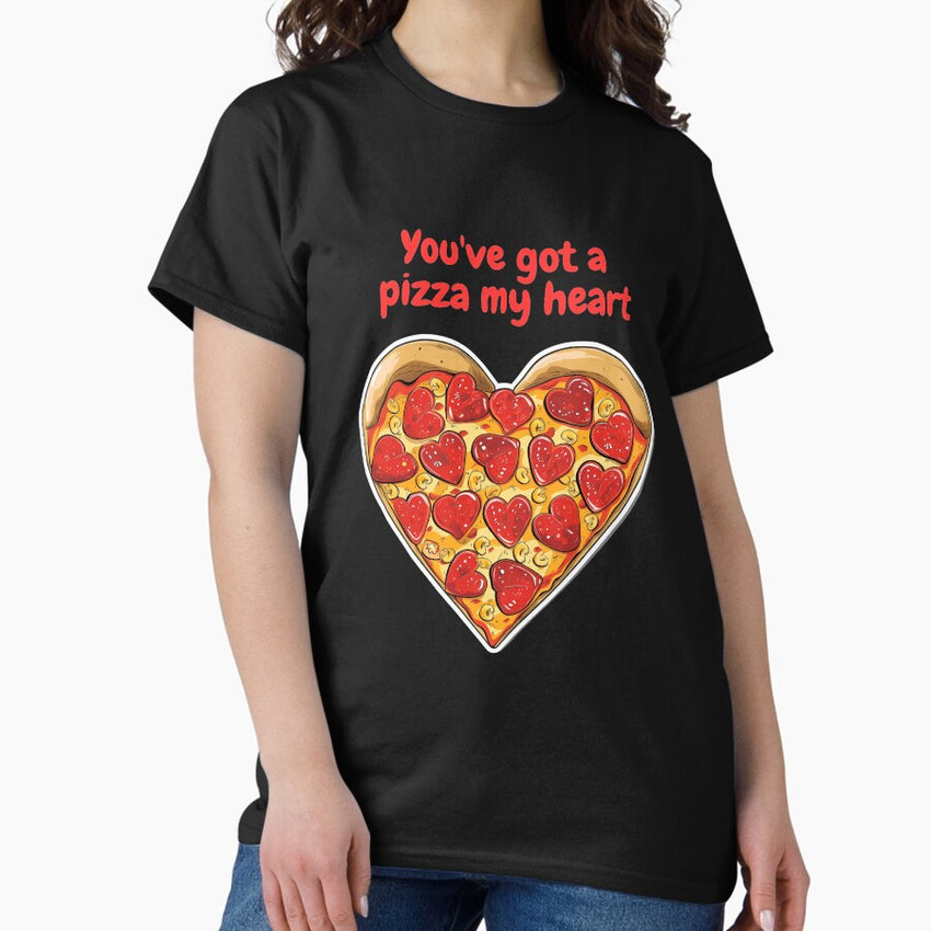 Pizza to Your Heart Classic T-Shirt