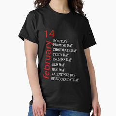 Valentines Day 14Th Feb Classic T Shirt