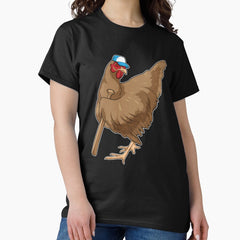 Chicken Baseball Baseball bat Classic T-Shirt