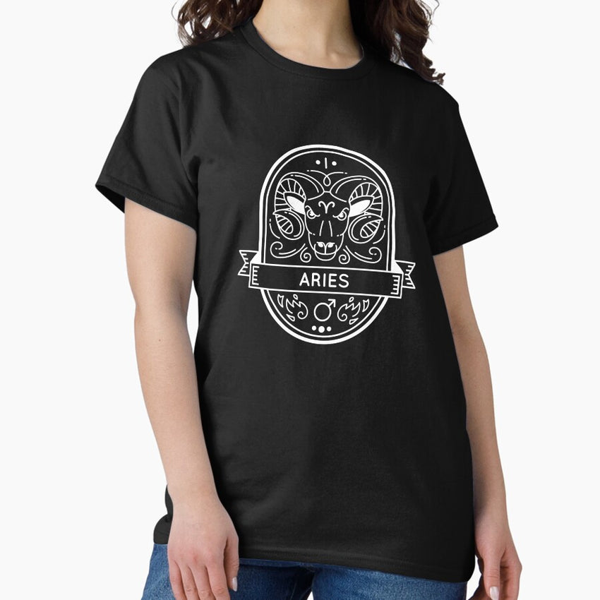 Astrology Zodiac Sign Aries Classic T-Shirt
