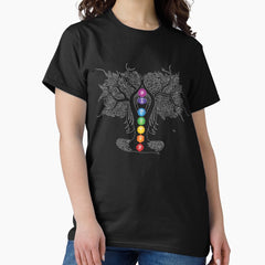 Chakra Lady Tree Wo Classic T Shirt