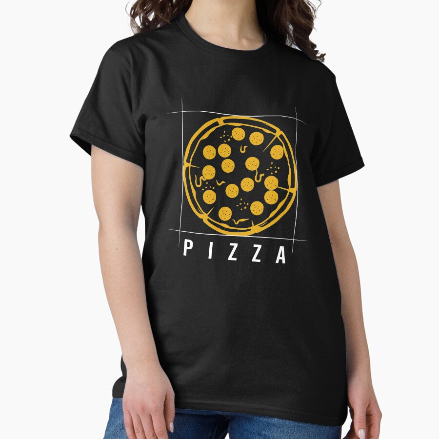 Pizza salami cheese Classic T-Shirt