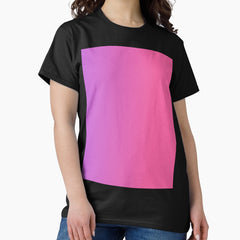 Bar Gradient Color Classic T Shirt