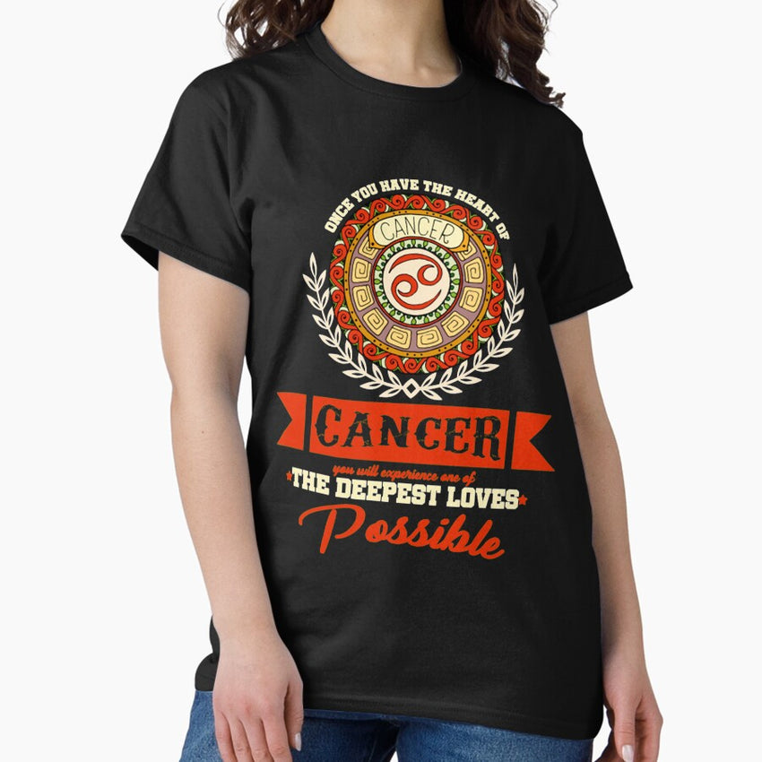 a zodiac sign test Cancer Zodiac Sign Classic T-Shirt