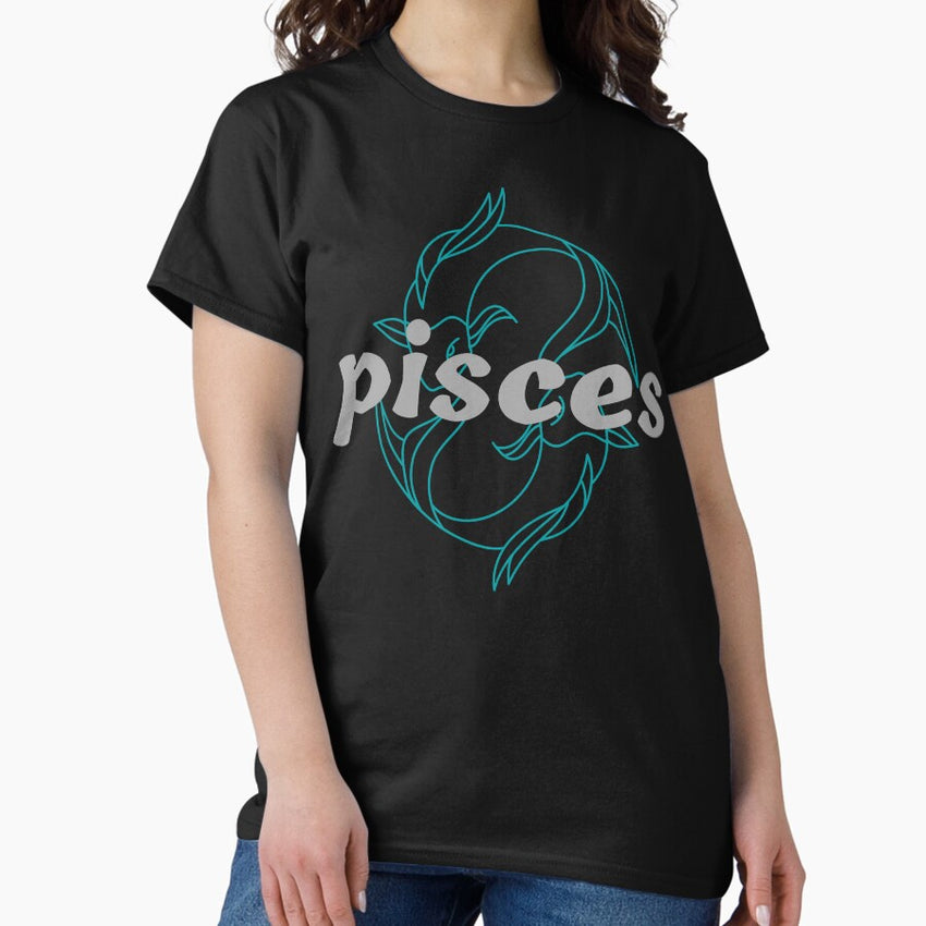 Zodiac Symbol Pisces Classic T-Shirt