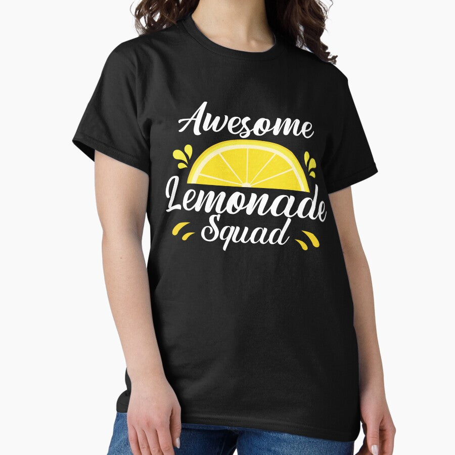 Awesome Lemonade Squadawesome Gift For Lemonade Lover Dad During Summer Time Classic T Shirt