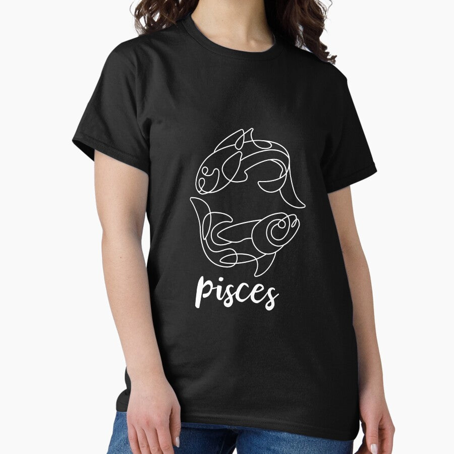 Pisces - zodiac sign Classic T-Shirt