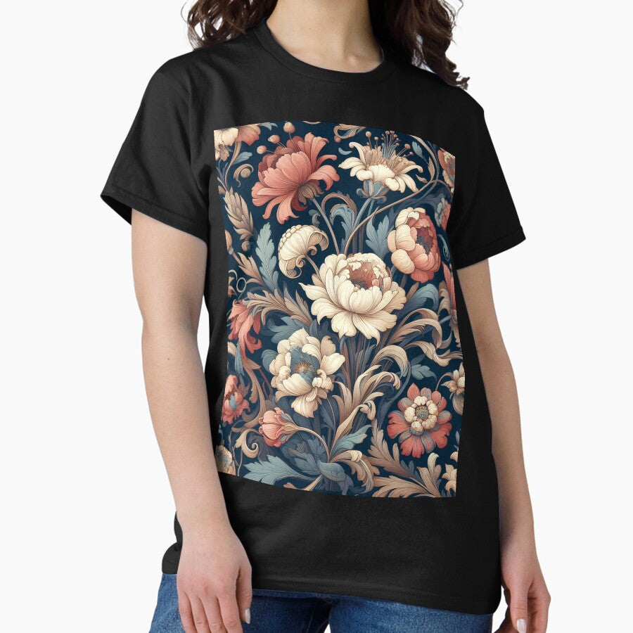 Baroque Roses Classic T Shirt