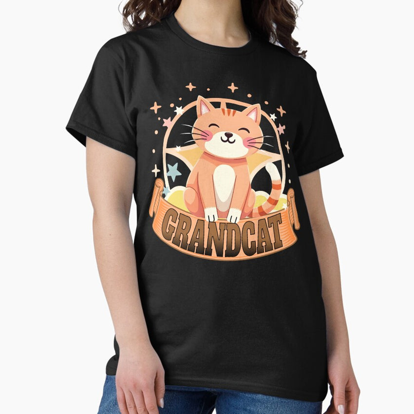My Grandcat – Funny Gift for Grandma or Grandpa Classic T-Shirt